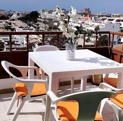 Apartmán Wonderful Penthouse With View Playa Vistas Arona (Tenerife)